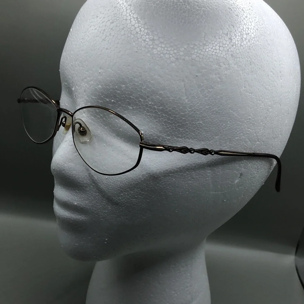 Marchon Eyeglass Frame 111 Cocoa Puff 55-16-135 Full Rim  Frames Only